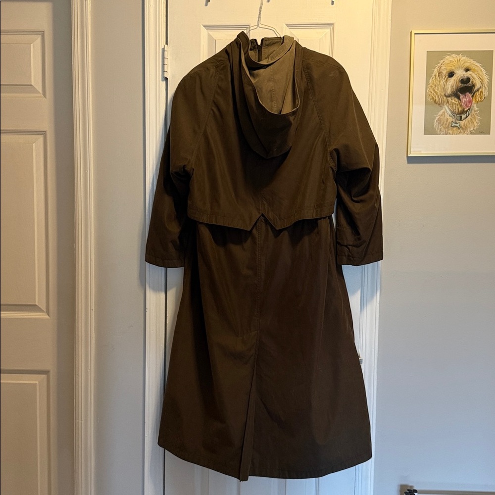 Green/Brown Trench Coat